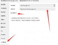 宝塔怎么做301重定向?